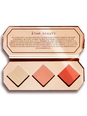 ATHR Beauty Crystal Charged Cheek Palette Amber